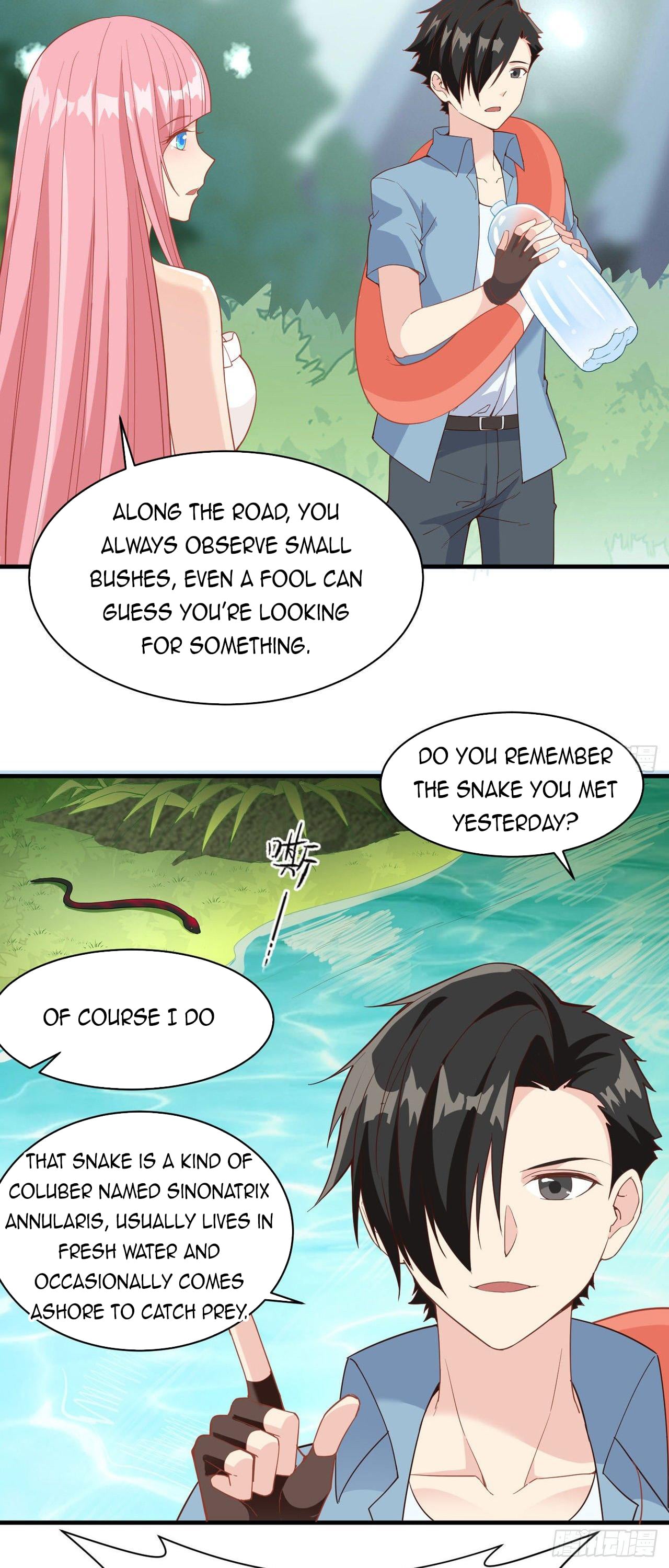 Survive on a deserted island with beautiful girls chapter 5 - page 16