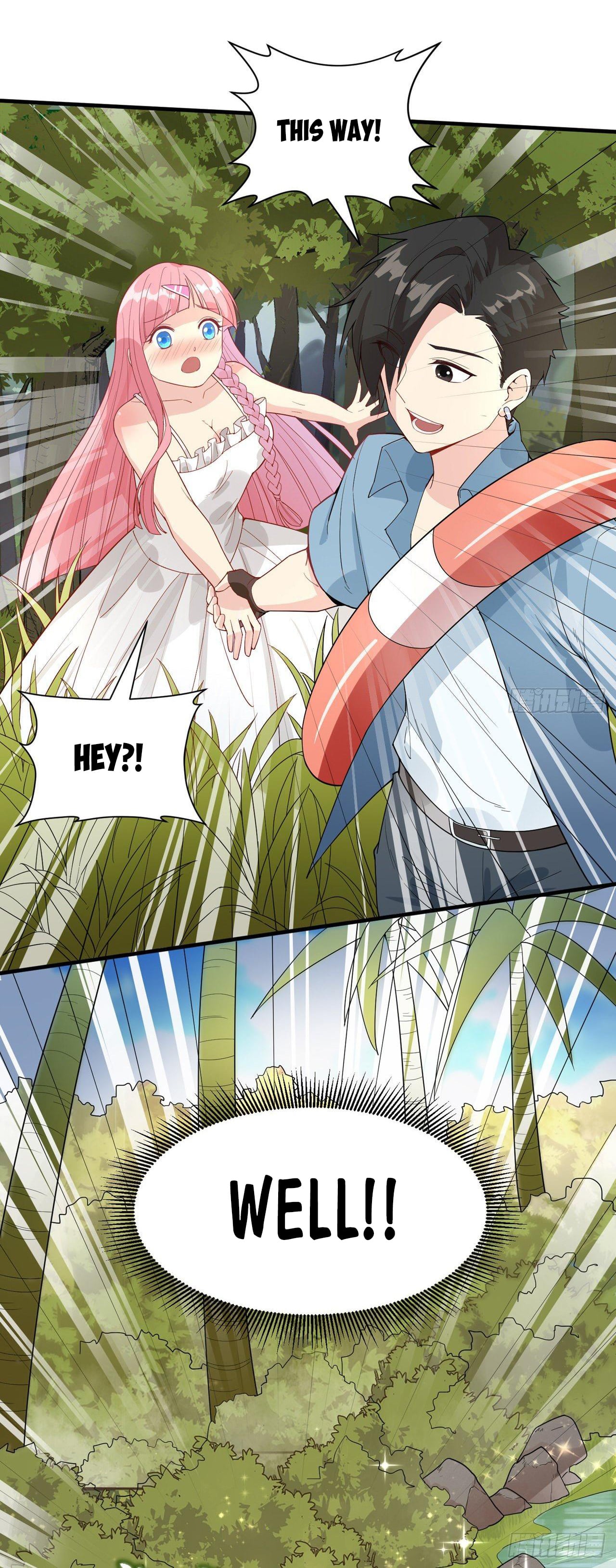Survive on a deserted island with beautiful girls chapter 5 - page 22