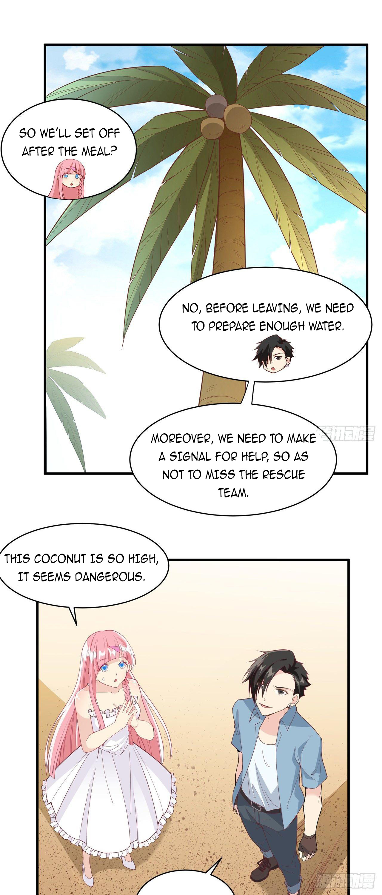 Survive on a deserted island with beautiful girls chapter 5 - page 6
