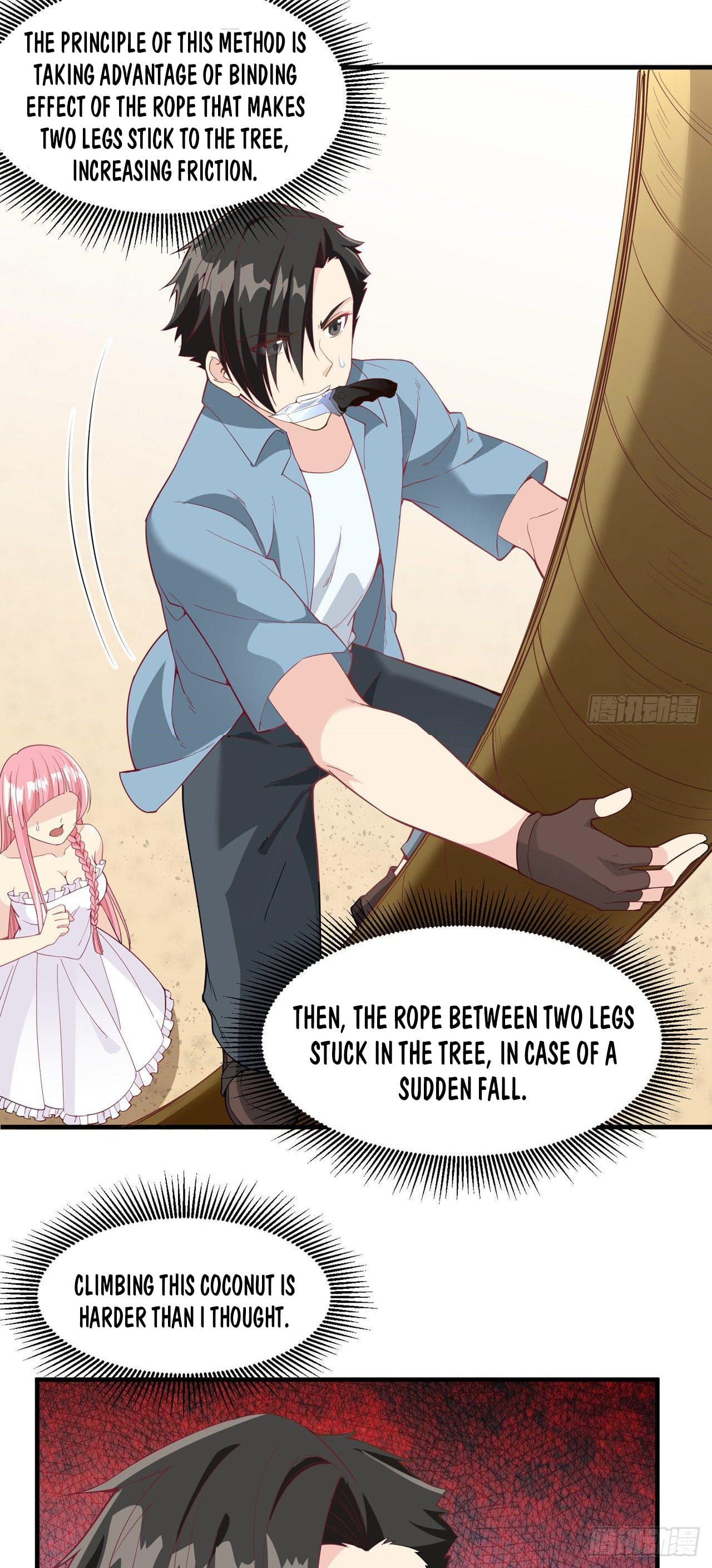 Survive on a deserted island with beautiful girls chapter 5 - page 8