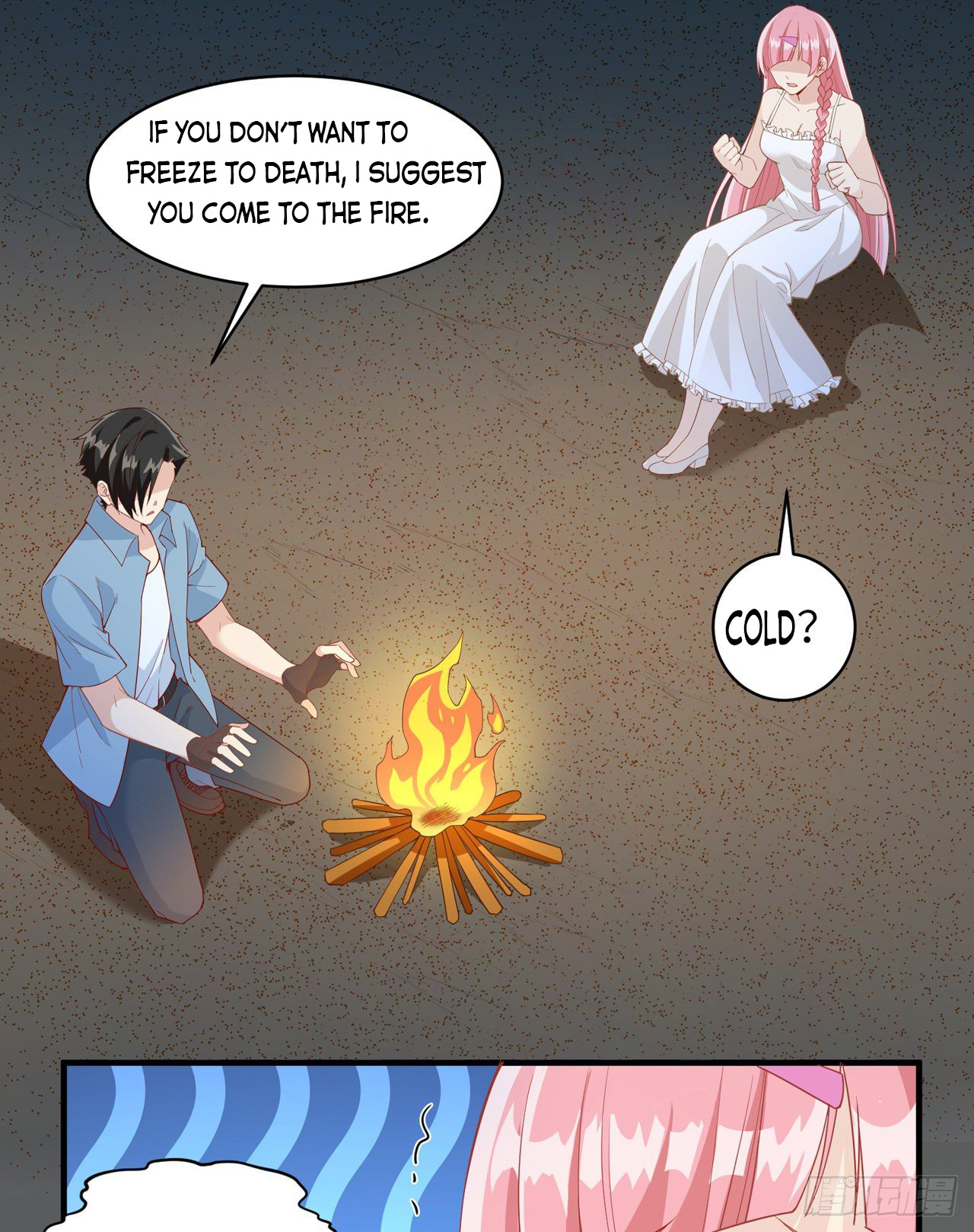 Survive on a deserted island with beautiful girls chapter 4 - page 12