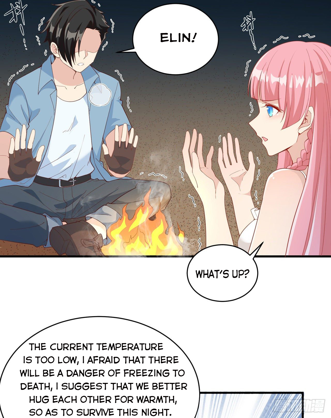 Survive on a deserted island with beautiful girls chapter 4 - page 16