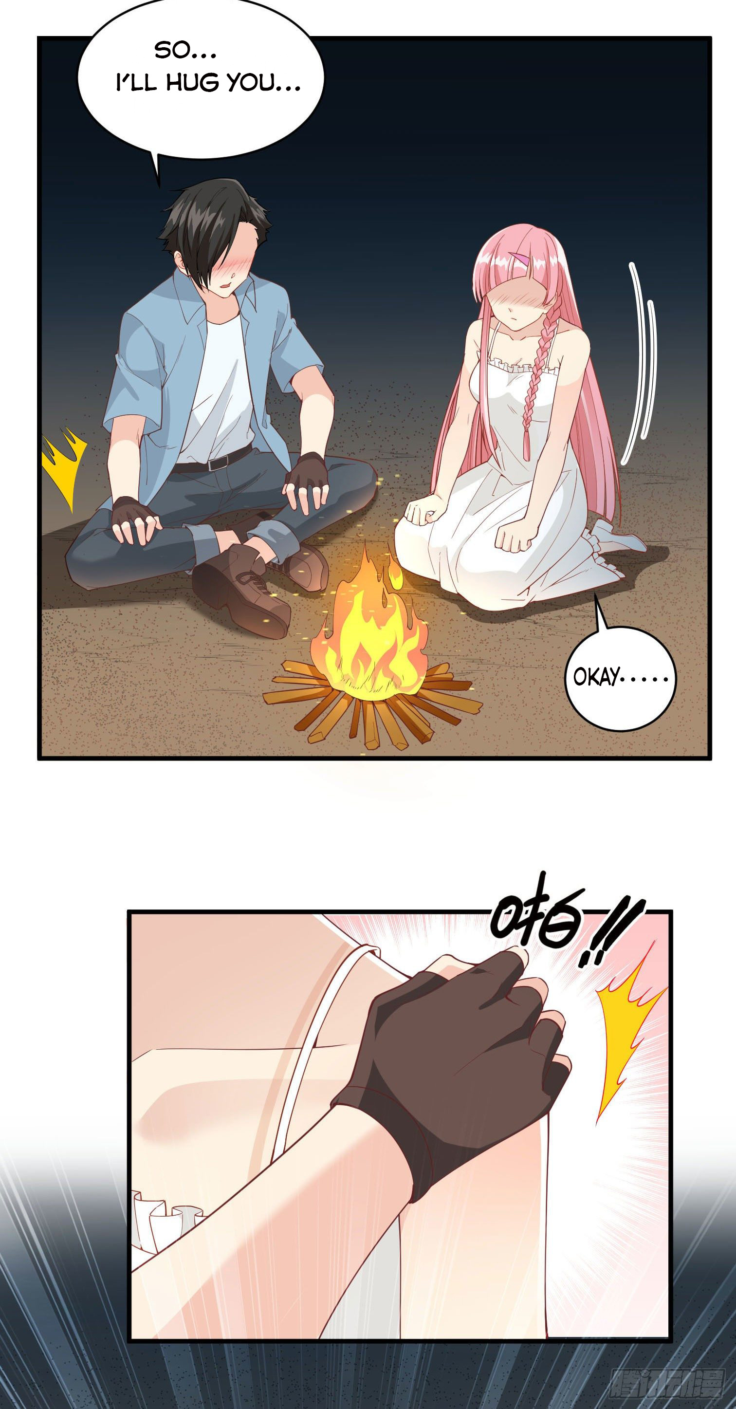 Survive on a deserted island with beautiful girls chapter 4 - page 27
