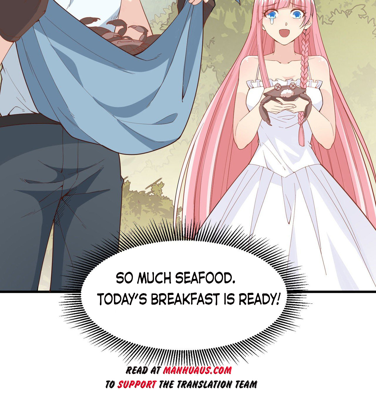 Survive on a deserted island with beautiful girls chapter 4 - page 43
