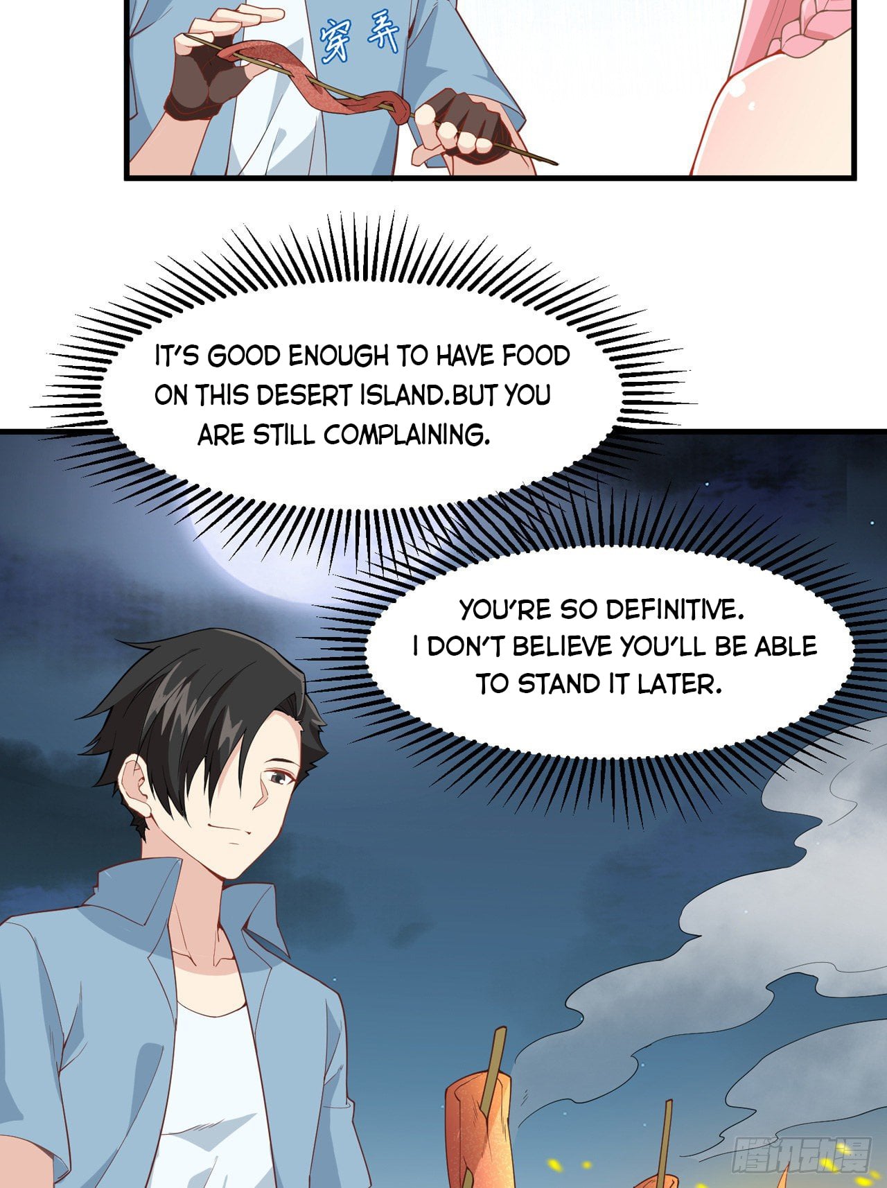 Survive on a deserted island with beautiful girls chapter 3 - page 10