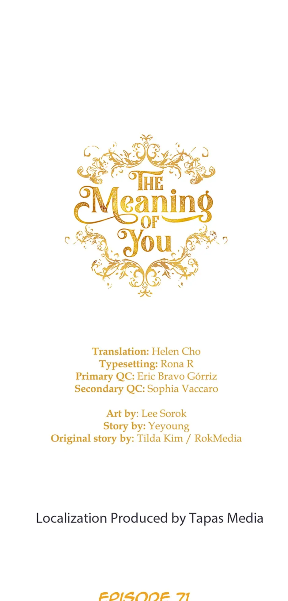 The Meaning of You chapter 71 - page 21