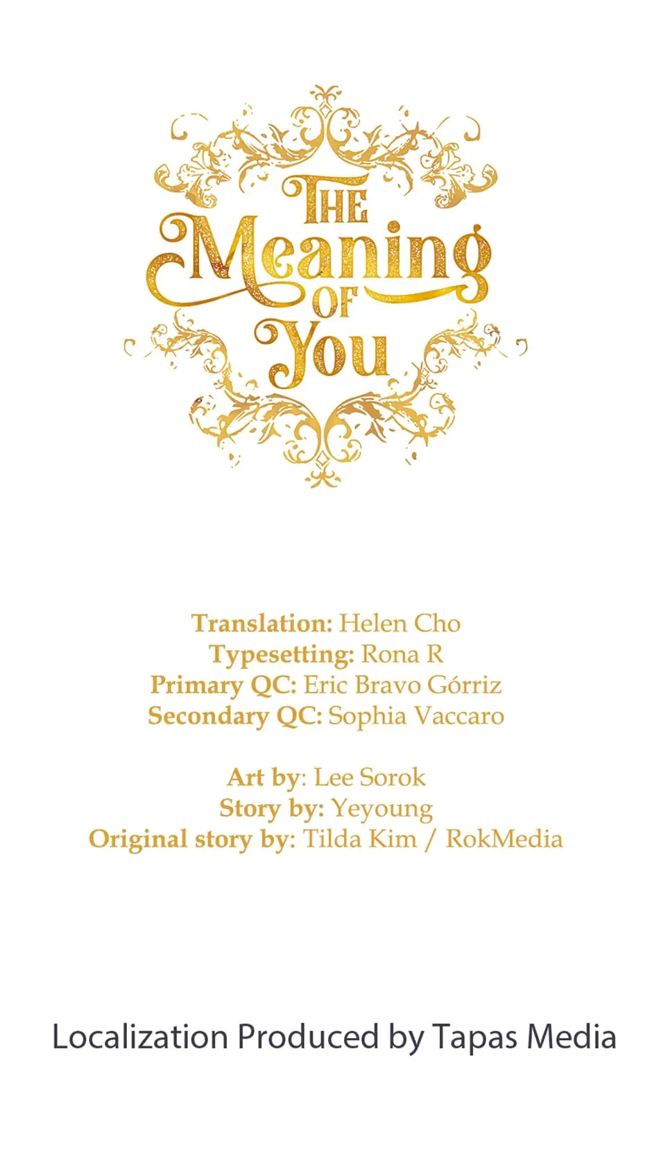 The Meaning of You chapter 64 - page 1