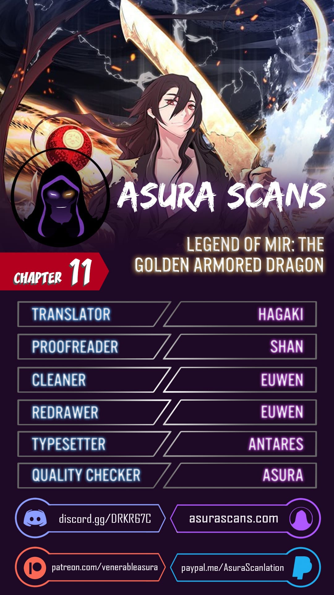 Legend of Mir: Gold Armored Sword Dragon chapter 11 - page 1