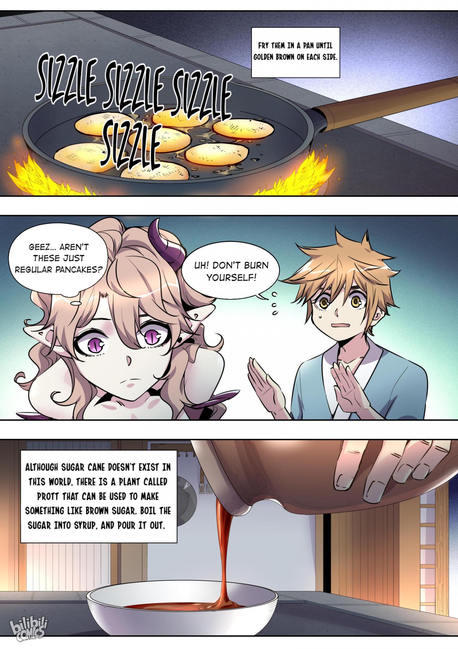 The Sichuan Cuisine Chef And His Valiant Babes Of Another World Chapter 13 - page 11