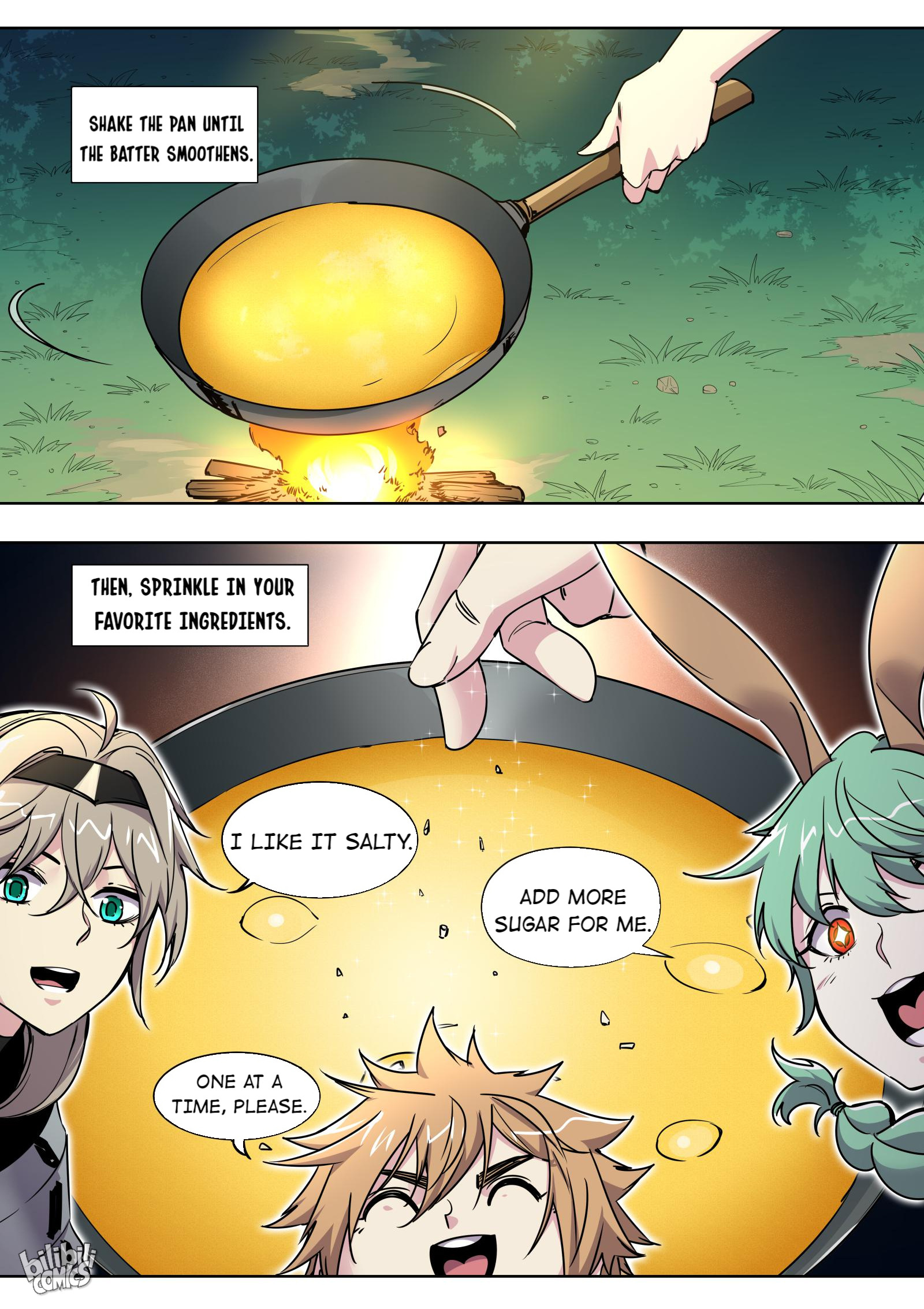 The Sichuan Cuisine Chef And His Valiant Babes Of Another World Chapter 8 - page 6