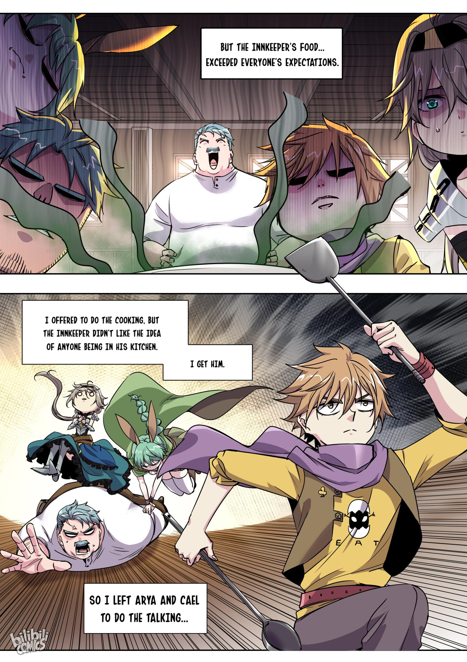 The Sichuan Cuisine Chef And His Valiant Babes Of Another World Chapter 6 - page 11