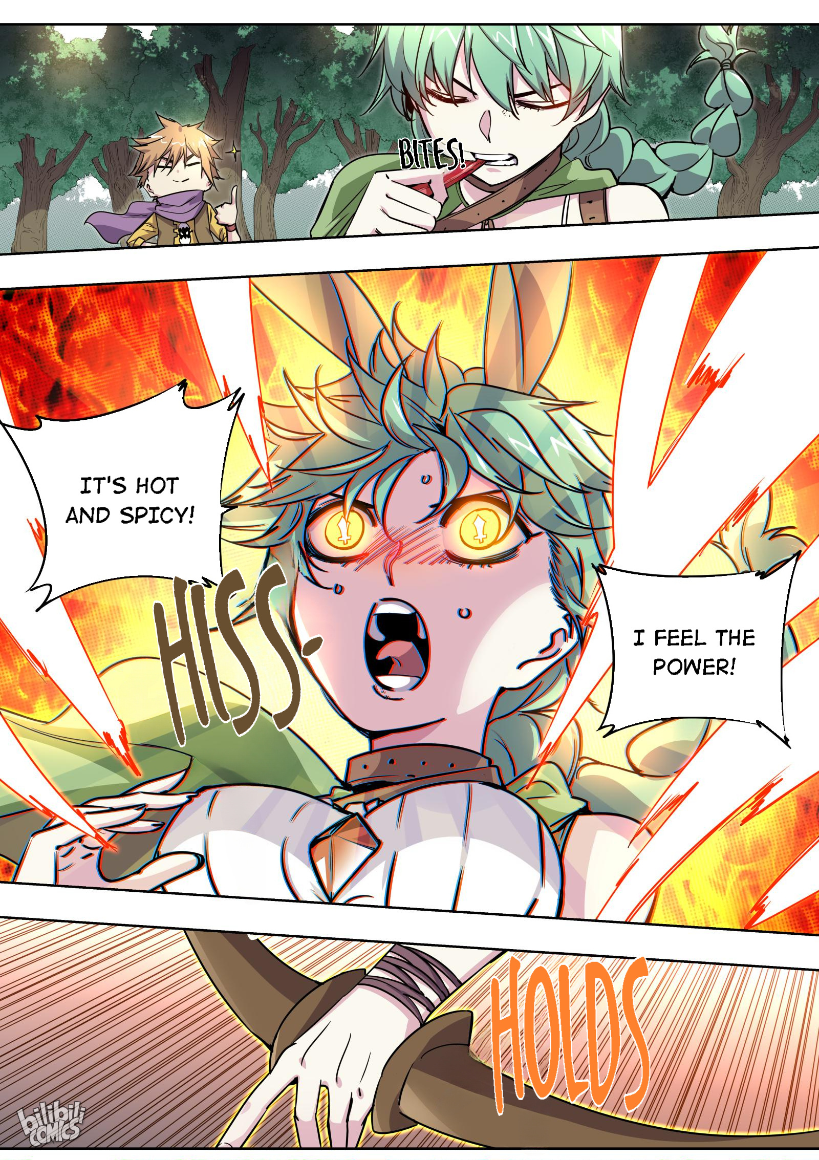 The Sichuan Cuisine Chef And His Valiant Babes Of Another World Chapter 6 - page 4