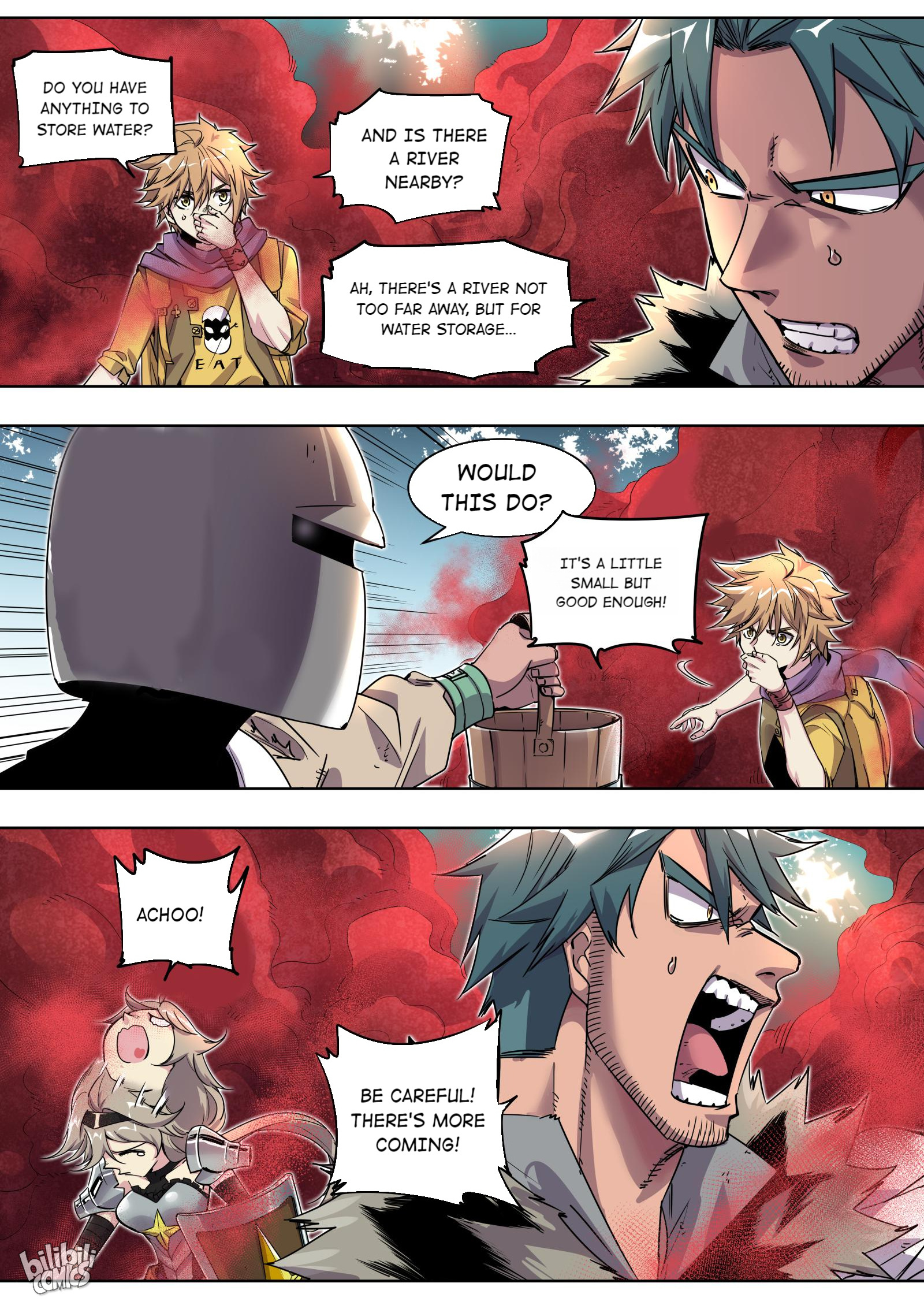 The Sichuan Cuisine Chef And His Valiant Babes Of Another World Chapter 3 - page 14