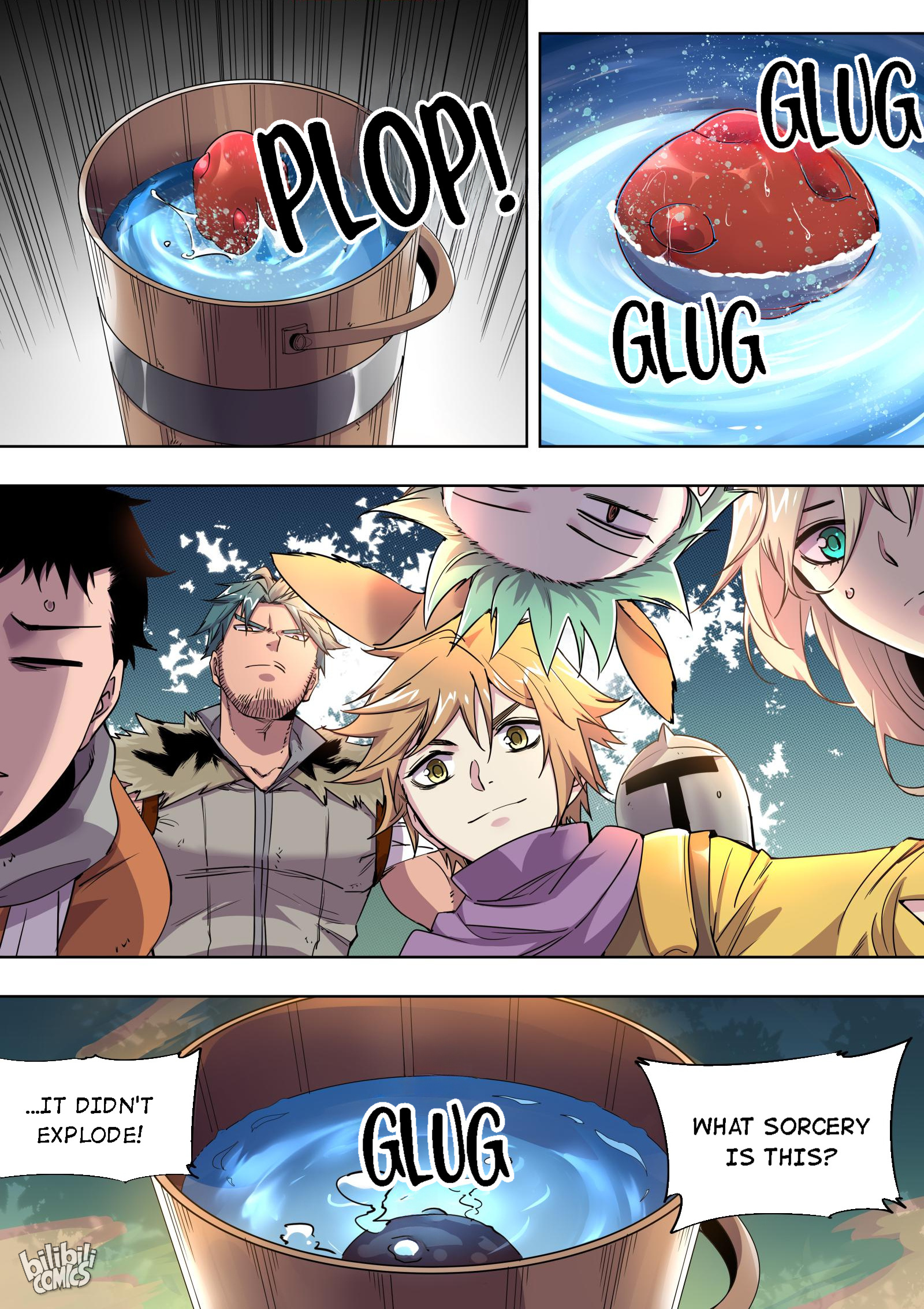 The Sichuan Cuisine Chef And His Valiant Babes Of Another World Chapter 3 - page 17