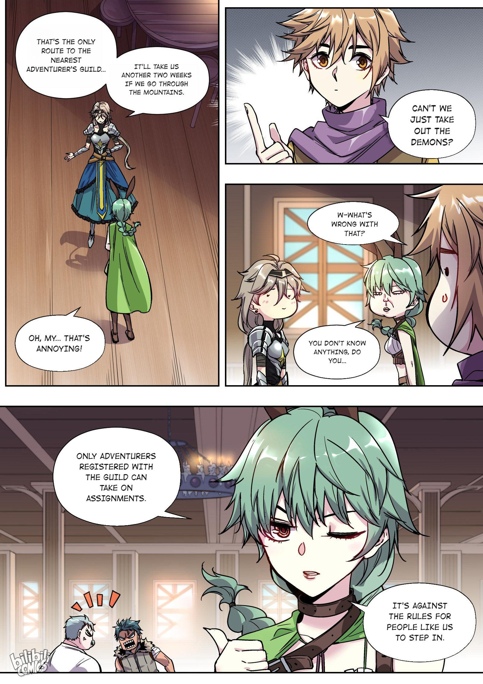 The Sichuan Cuisine Chef And His Valiant Babes Of Another World Chapter 3 - page 5
