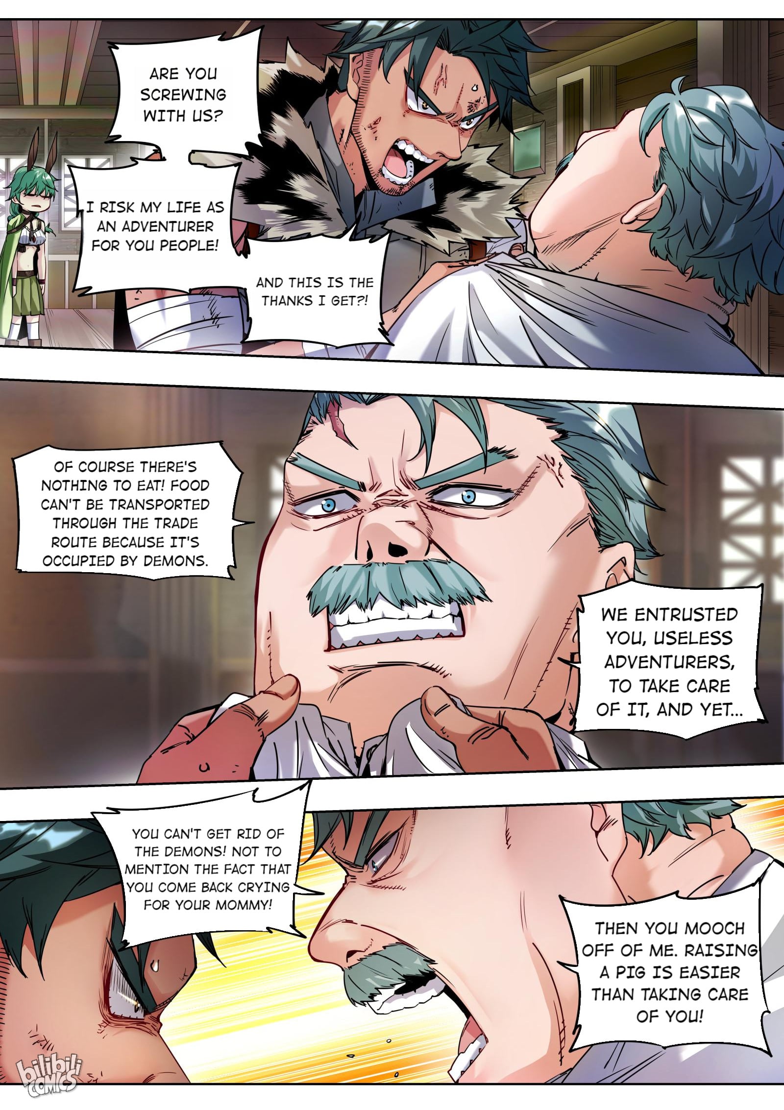 The Sichuan Cuisine Chef And His Valiant Babes Of Another World Chapter 2 - page 9