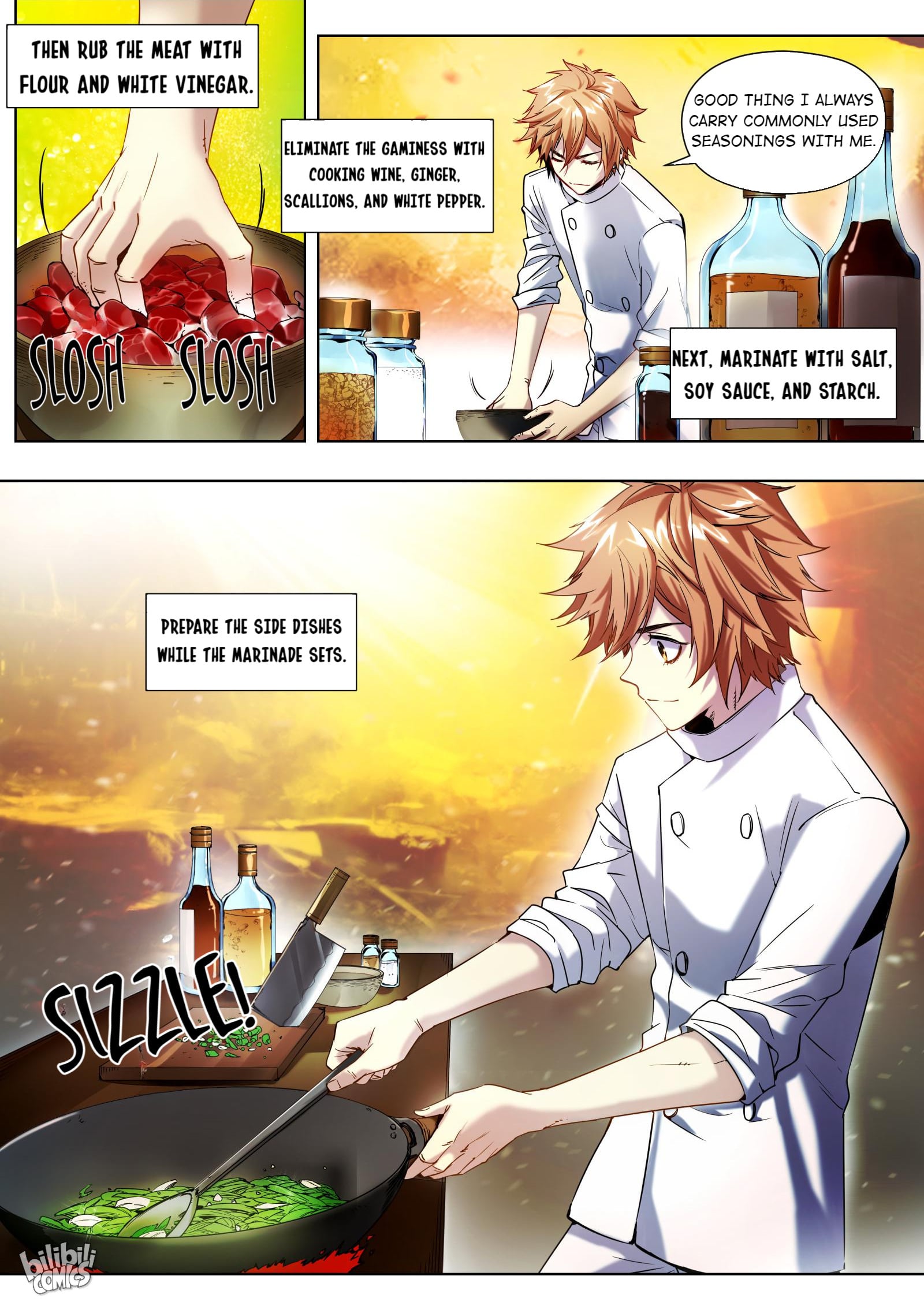 The Sichuan Cuisine Chef And His Valiant Babes Of Another World Chapter 0 - page 33