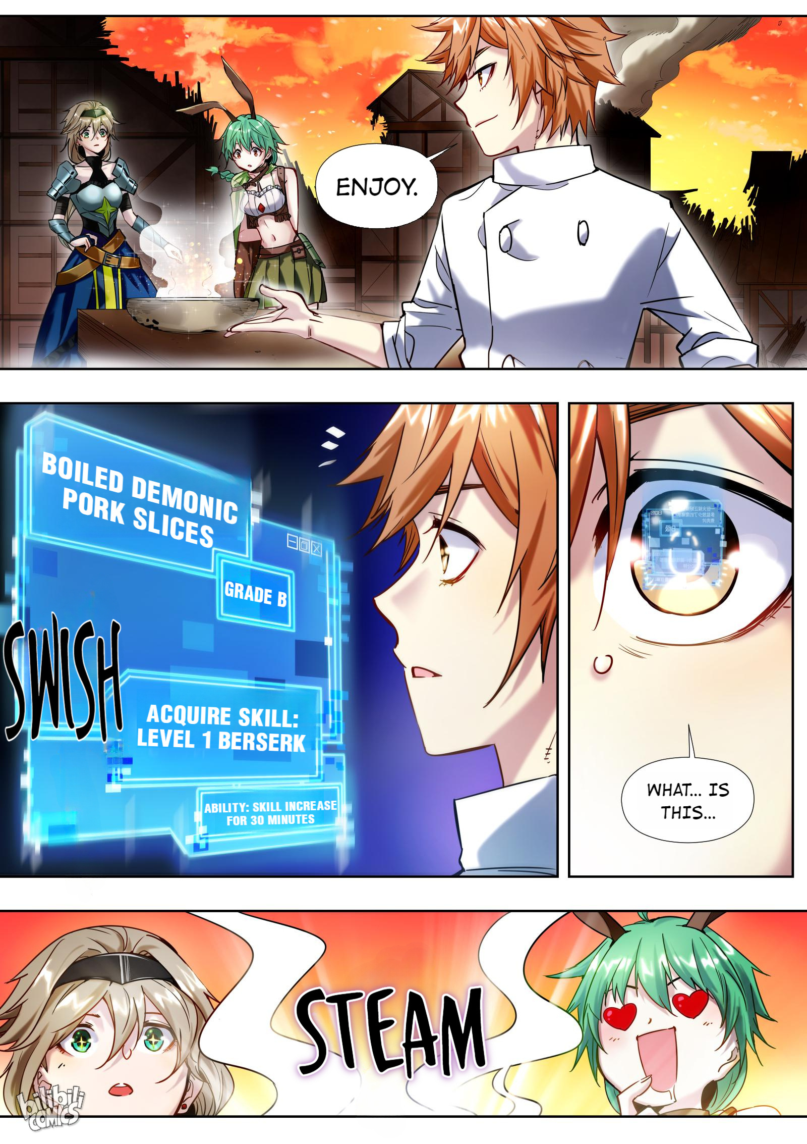 The Sichuan Cuisine Chef And His Valiant Babes Of Another World Chapter 0 - page 37