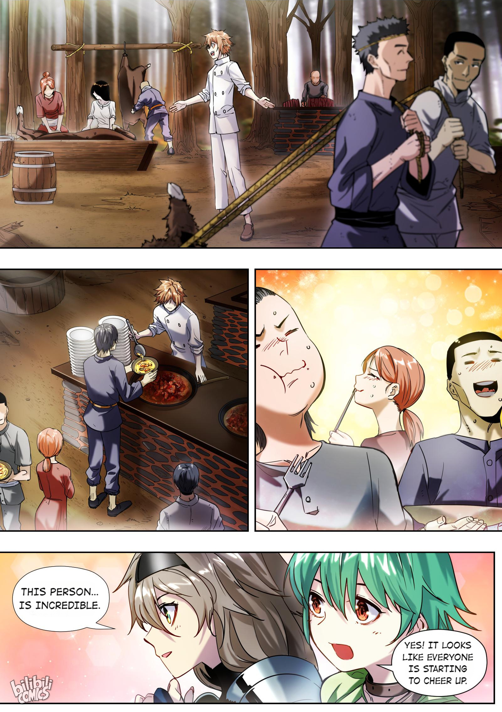 The Sichuan Cuisine Chef And His Valiant Babes Of Another World Chapter 0 - page 41