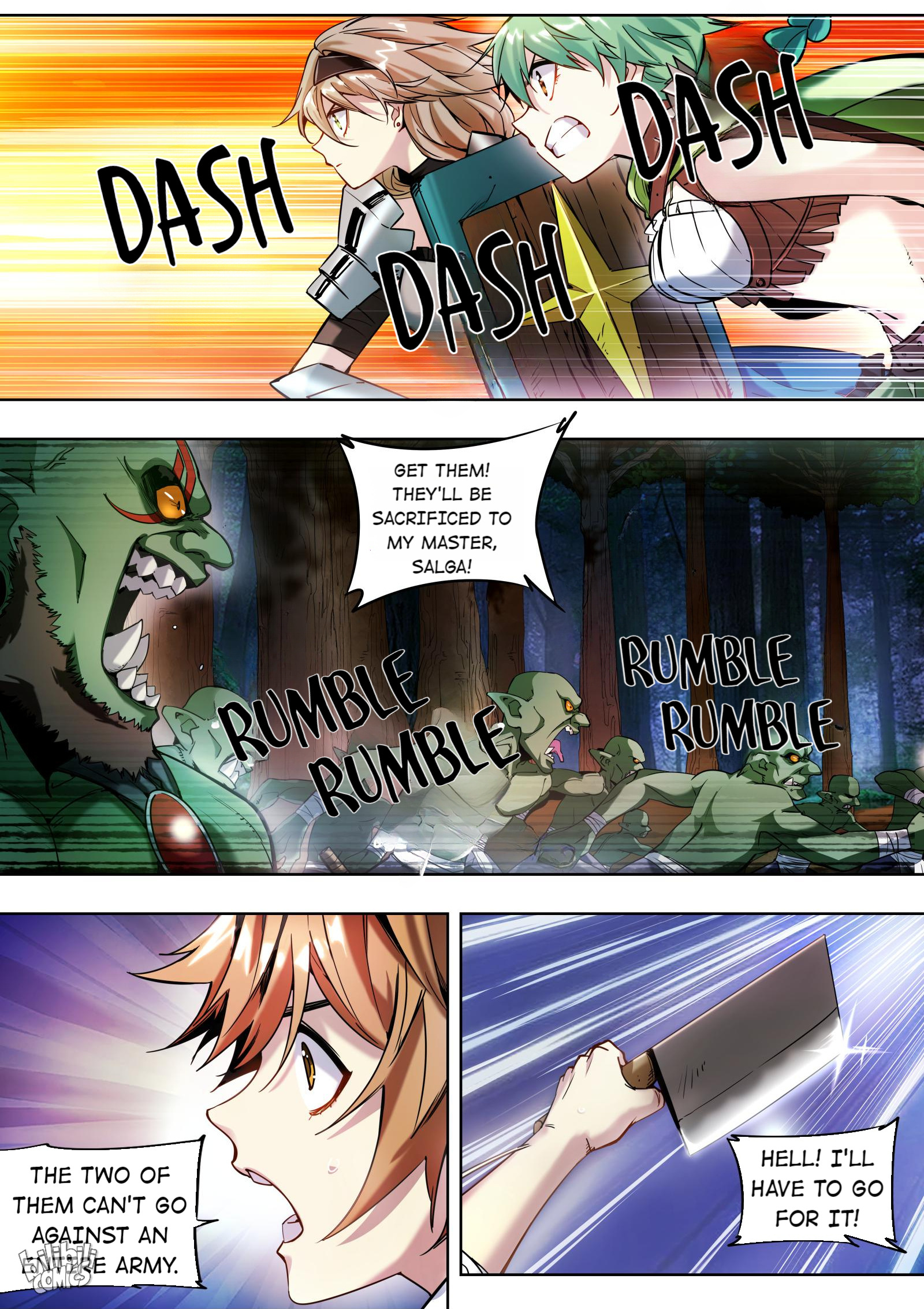 The Sichuan Cuisine Chef And His Valiant Babes Of Another World Chapter 0 - page 47