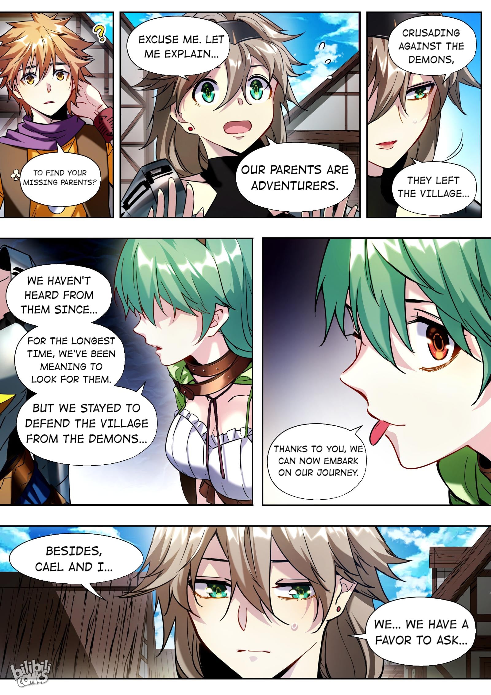 The Sichuan Cuisine Chef And His Valiant Babes Of Another World Chapter 0 - page 67