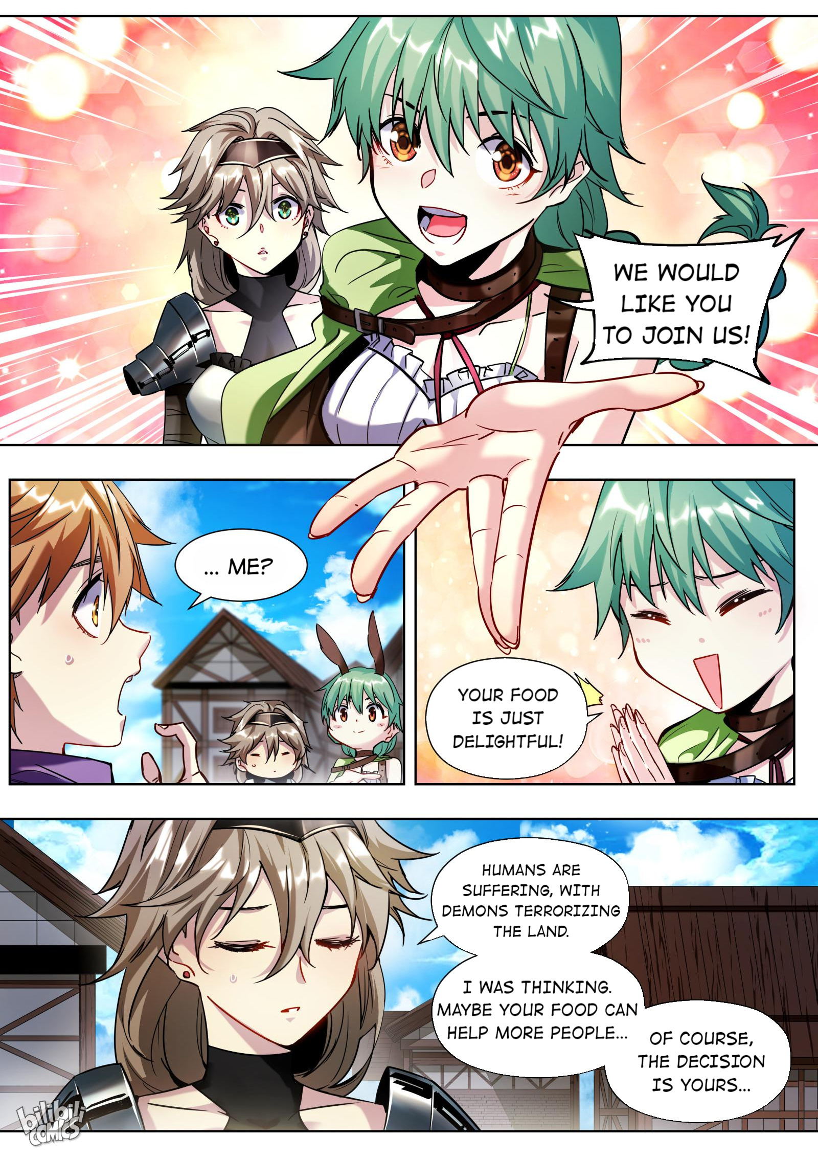 The Sichuan Cuisine Chef And His Valiant Babes Of Another World Chapter 0 - page 68