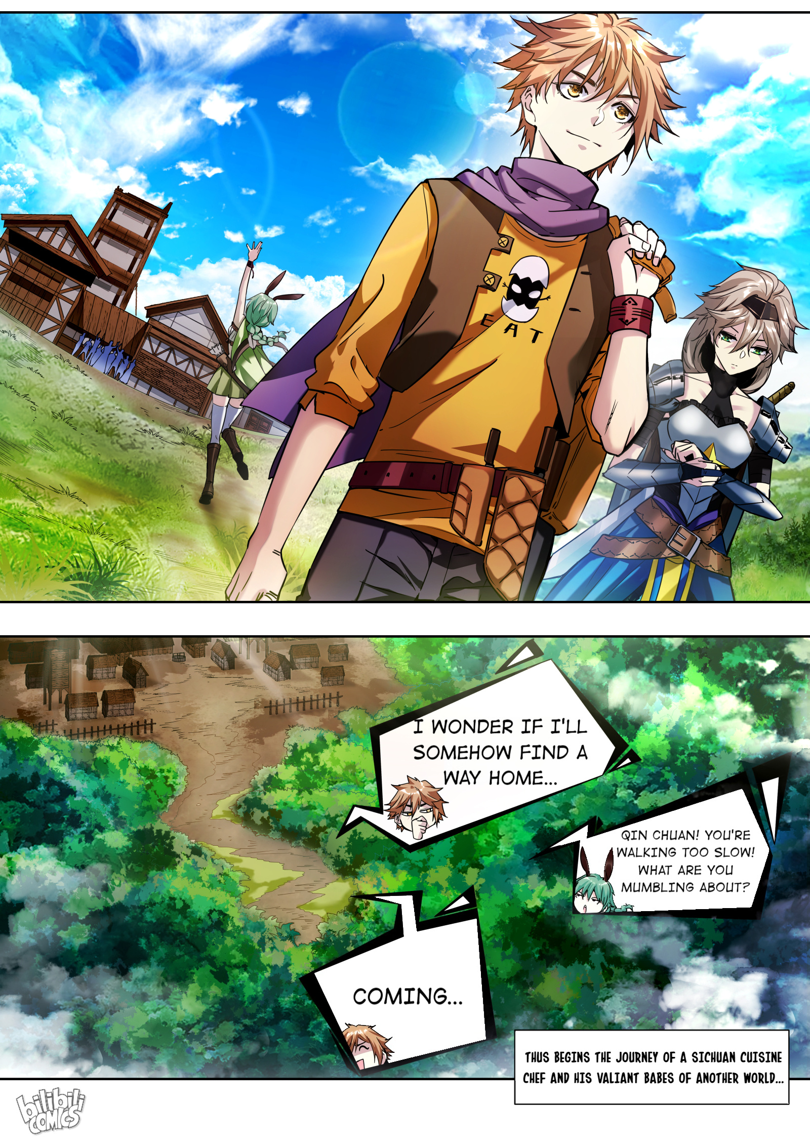 The Sichuan Cuisine Chef And His Valiant Babes Of Another World Chapter 0 - page 70