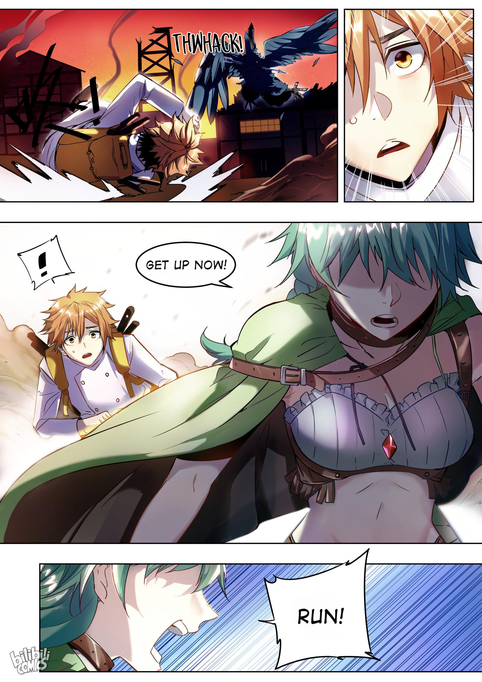 The Sichuan Cuisine Chef And His Valiant Babes Of Another World Chapter 0 - page 9