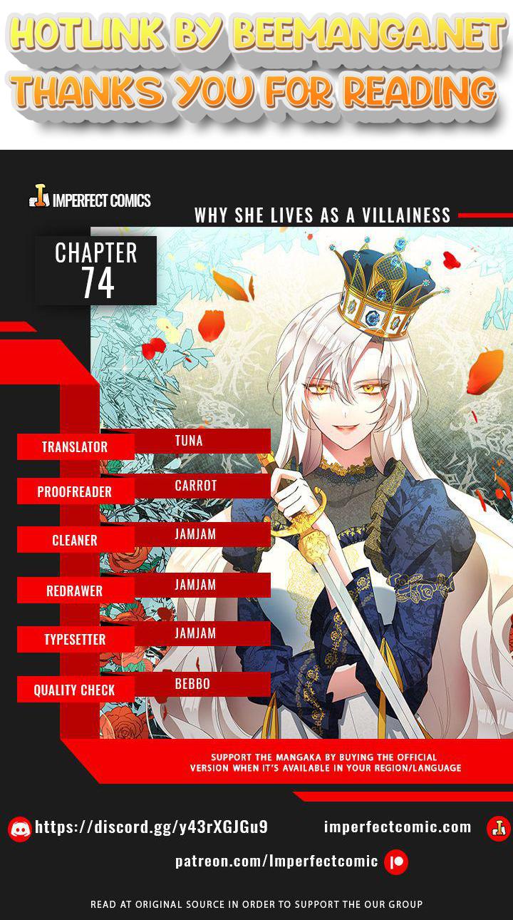 Why She Lives as a Villainess Chapter 74 - page 1