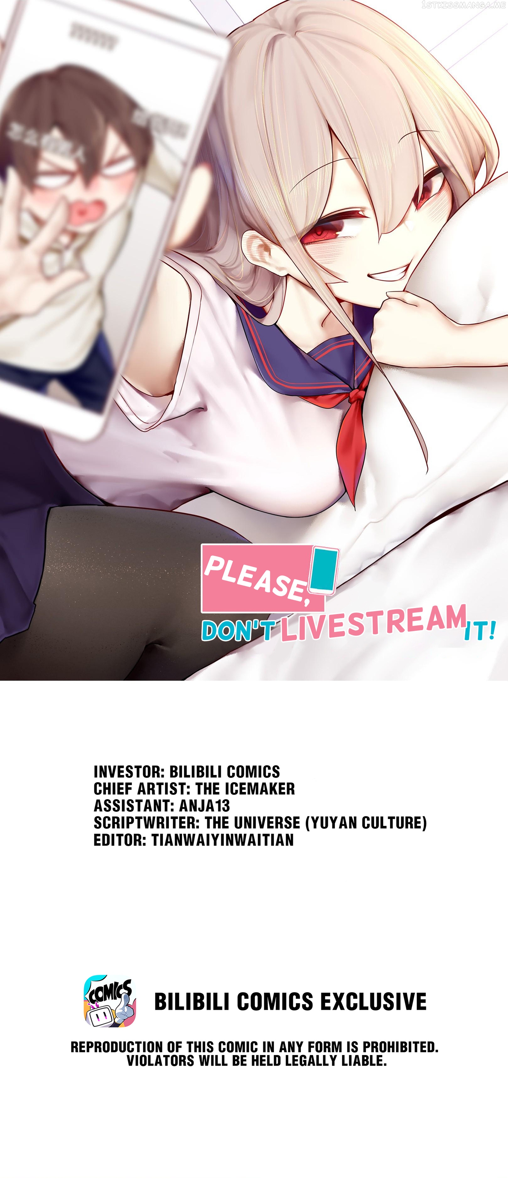 Please, Don’t Livestream It! chapter 30.1 - page 1