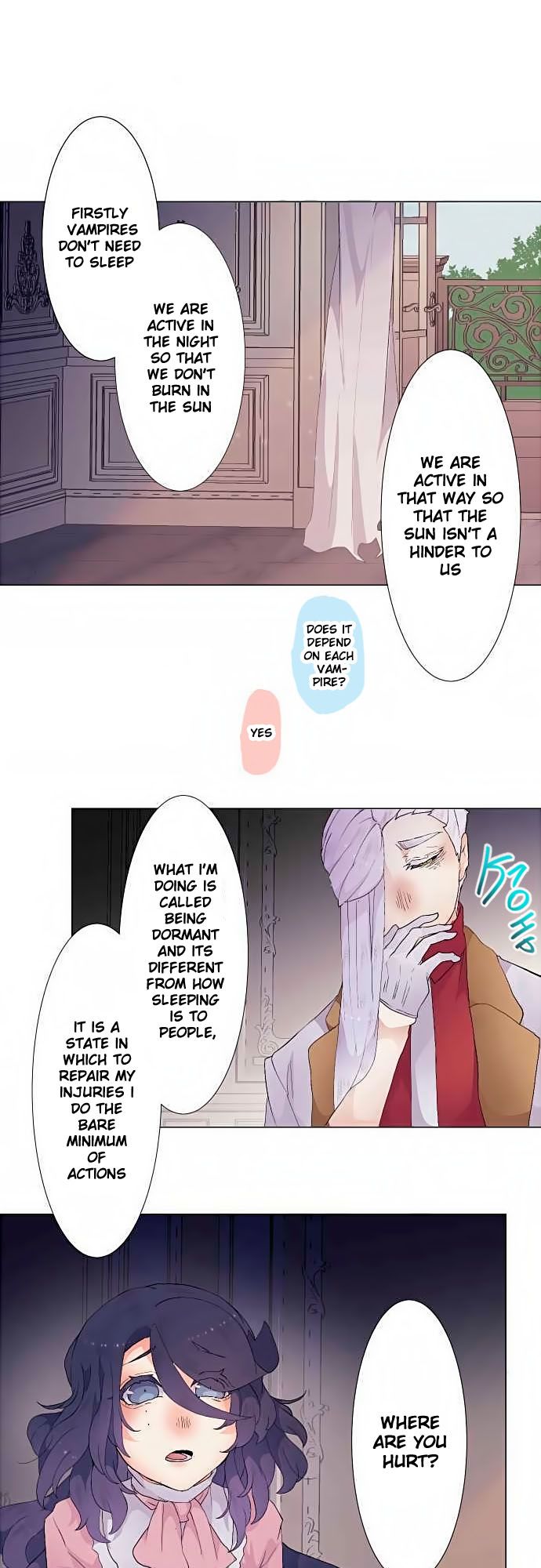 The Slave Girl and the Vampire with a Death Wish Chapter 17 - page 15