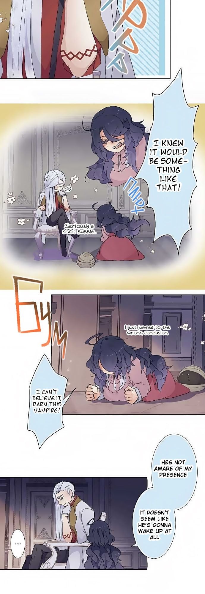 The Slave Girl and the Vampire with a Death Wish Chapter 17 - page 7