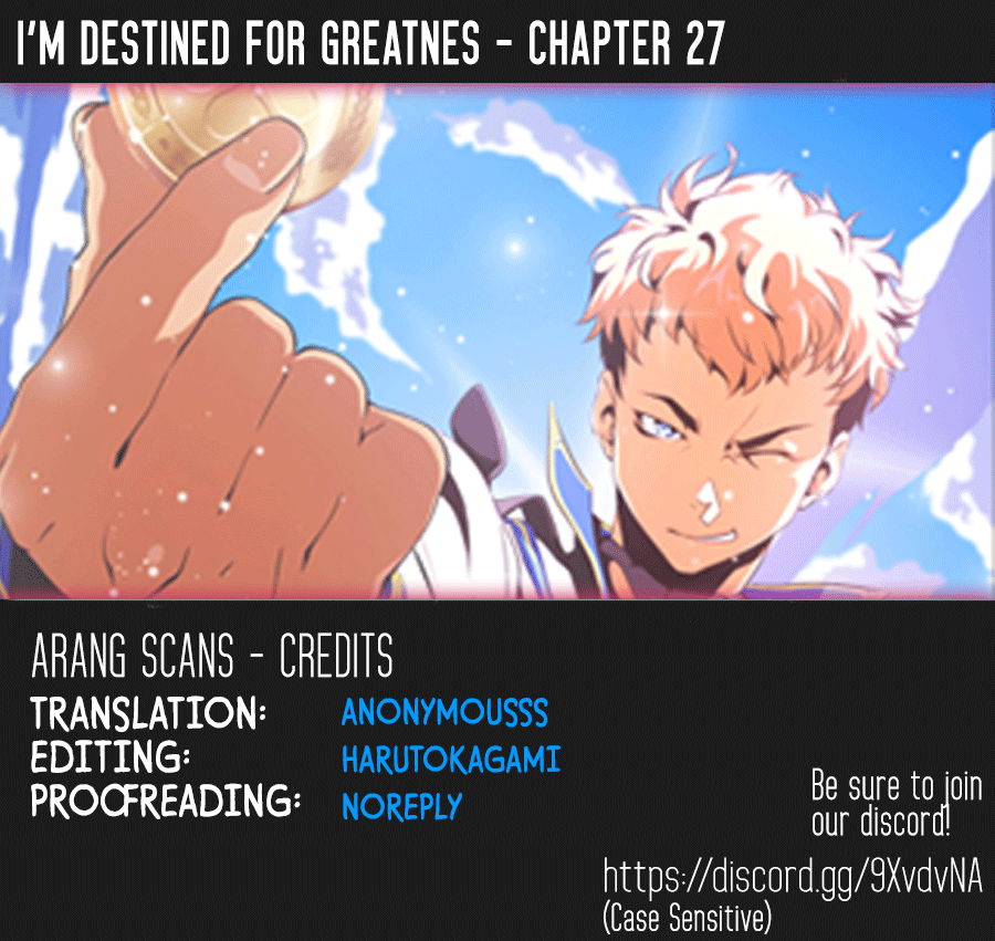 I’m Destined For Greatness! chapter 27 - page 1