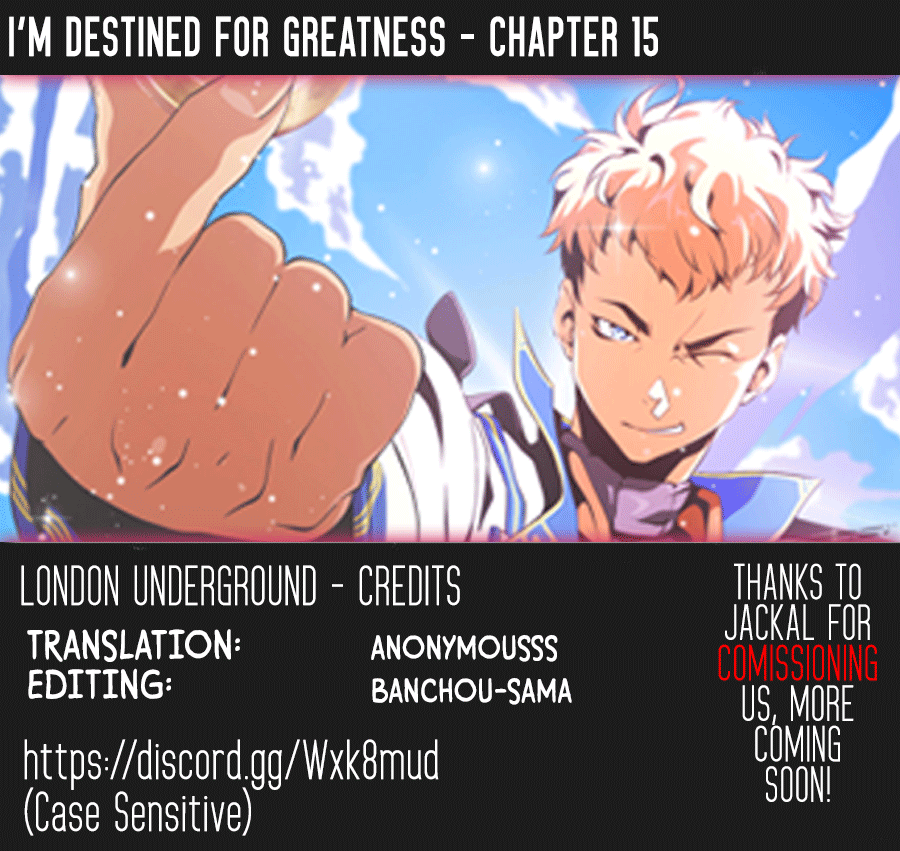 I’m Destined For Greatness! chapter 15 - page 1