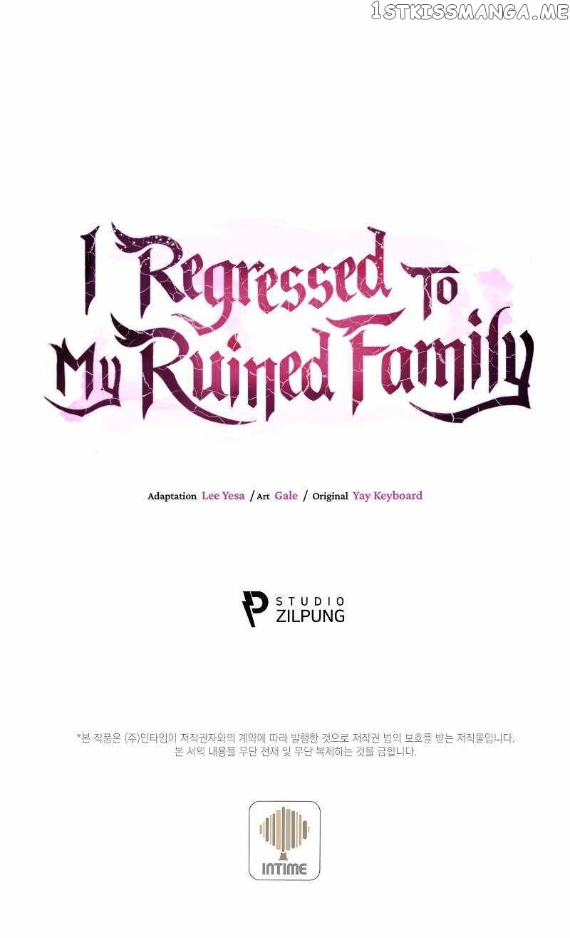 I Regressed to My Ruined Family Chapter 47 - page 12