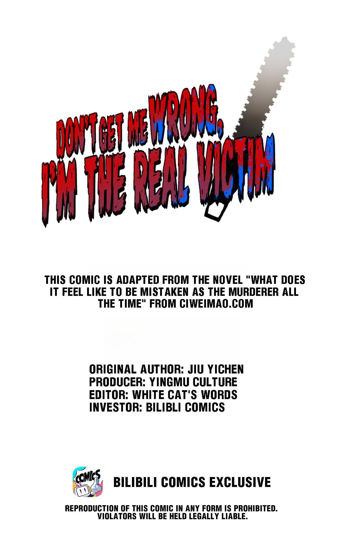 Don’t Get Me Wrong, I’m The Real Victim! Chapter 66 - page 1