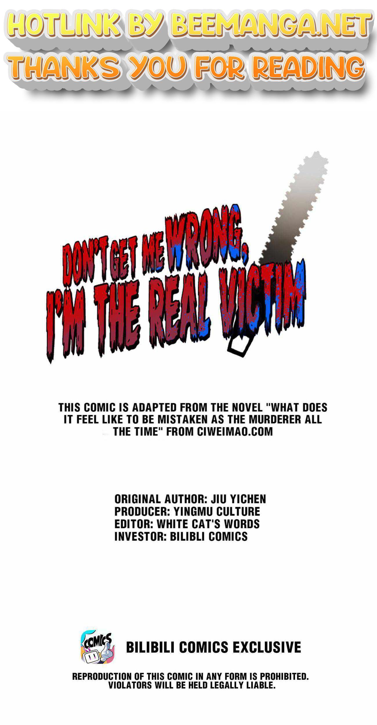 Don’t Get Me Wrong, I’m The Real Victim! Chapter 21 - page 1