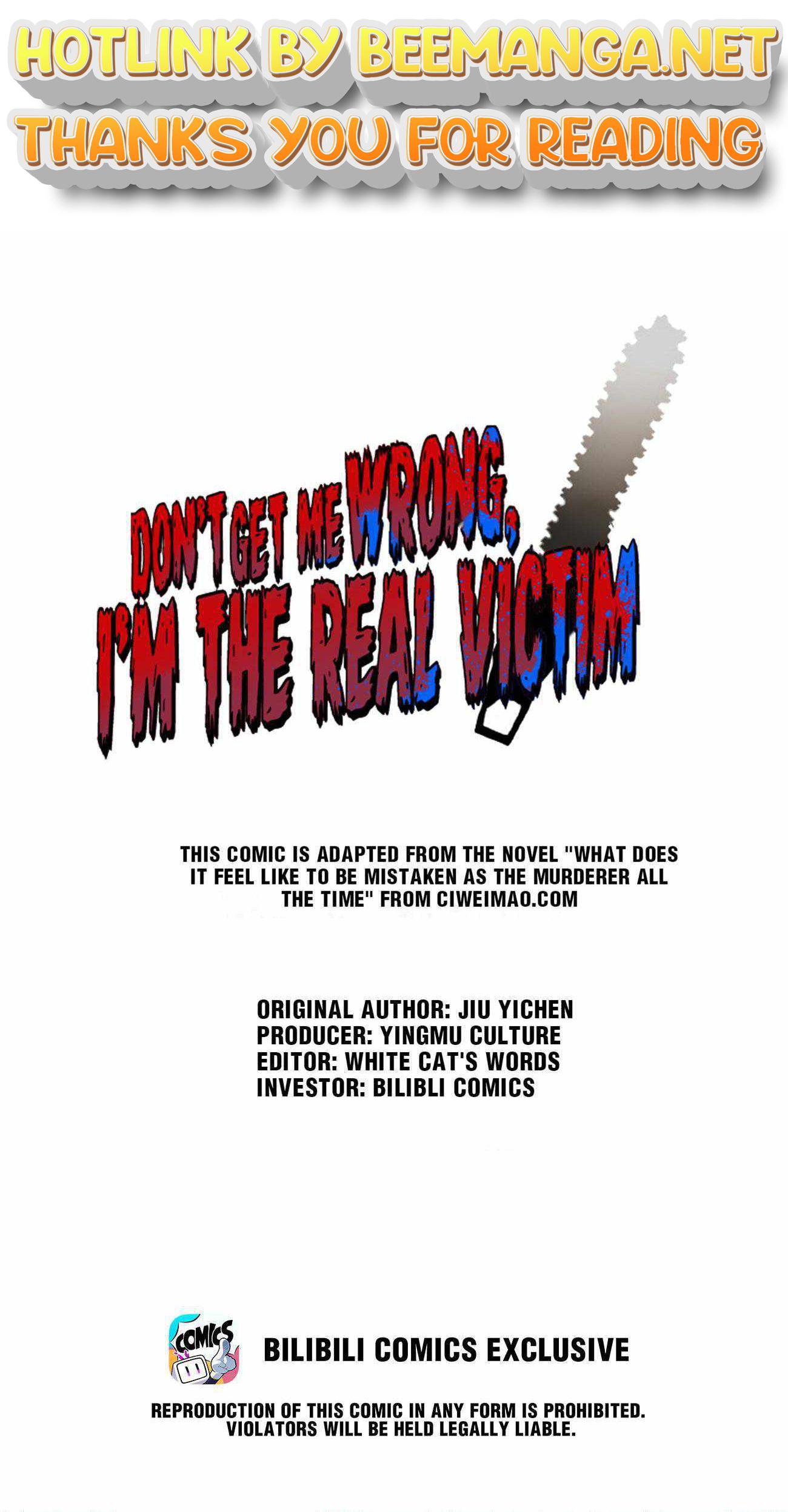 Don’t Get Me Wrong, I’m The Real Victim! Chapter 19 - page 1