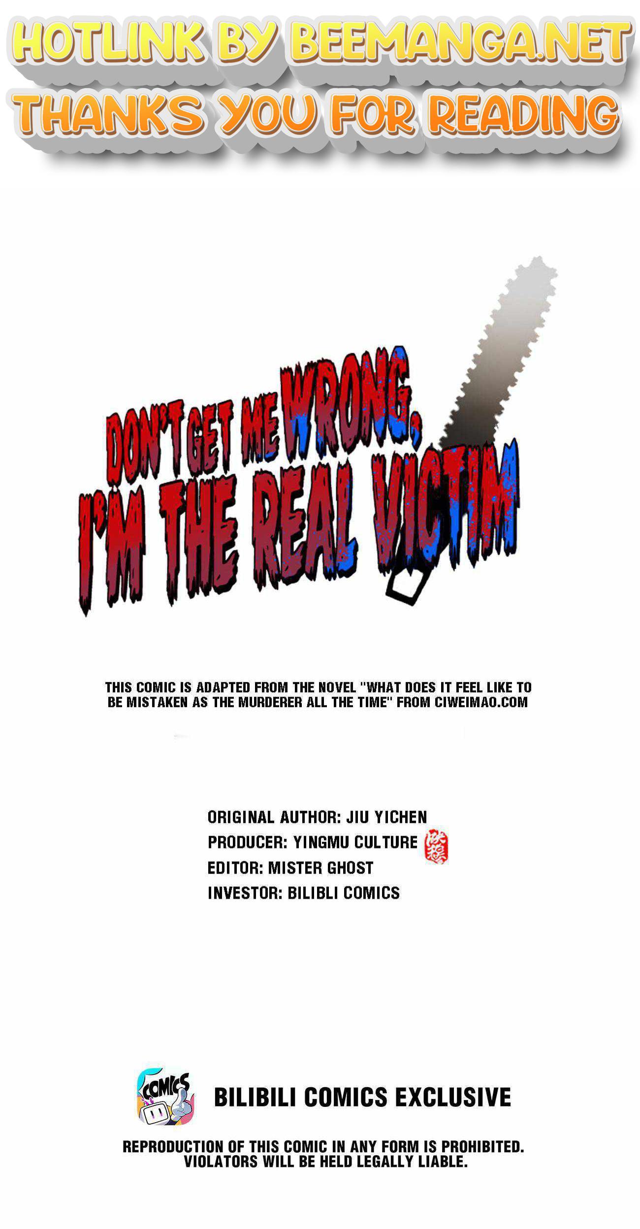 Don’t Get Me Wrong, I’m The Real Victim! Chapter 17 - page 1