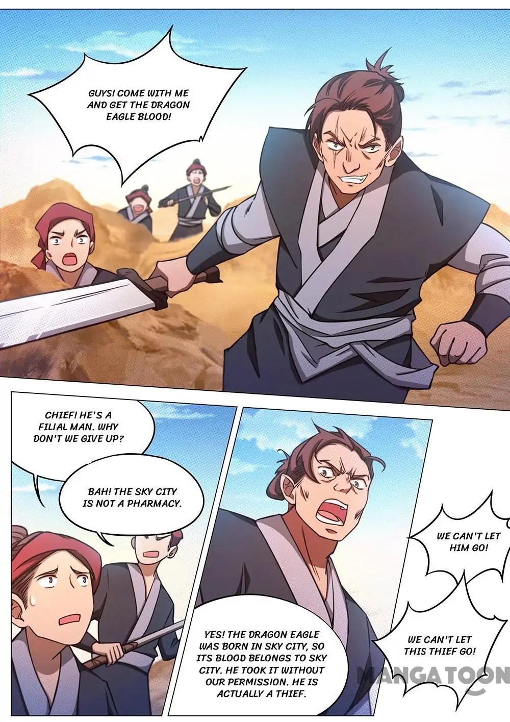 Everlasting God of Sword chapter 71 - page 8