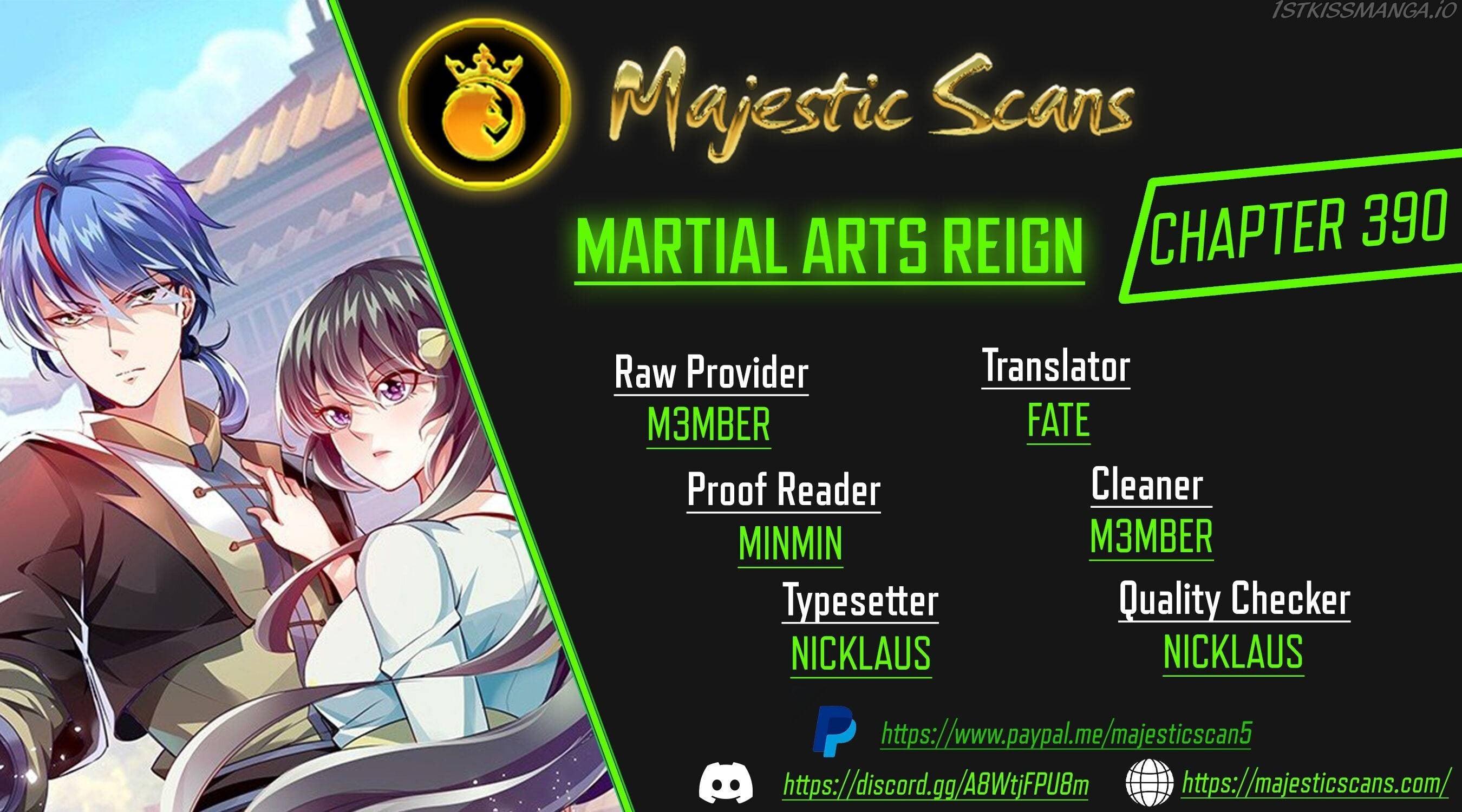 Martial Arts Reigns Chapter 390 - page 1