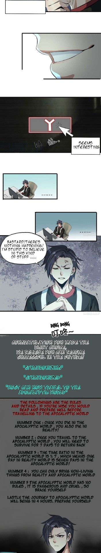 I Am Carrying Gold From The Post-Apocalyptic World chapter 1 - page 7