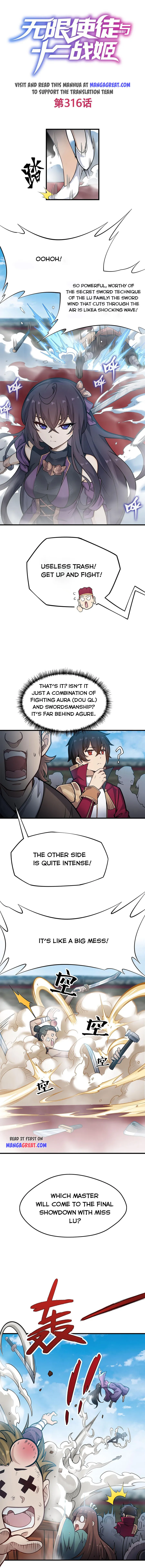 Infinite Apostles And Twelve War Girls Chapter 316 - page 1