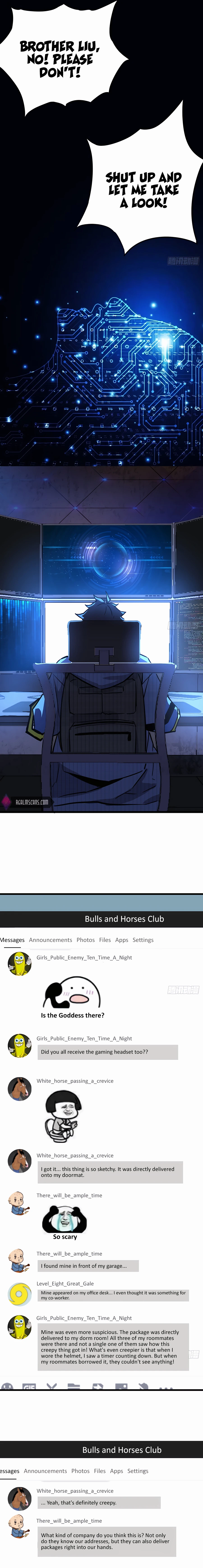THIS GAME IS TOO REALISTIC Chapter 3 - page 8