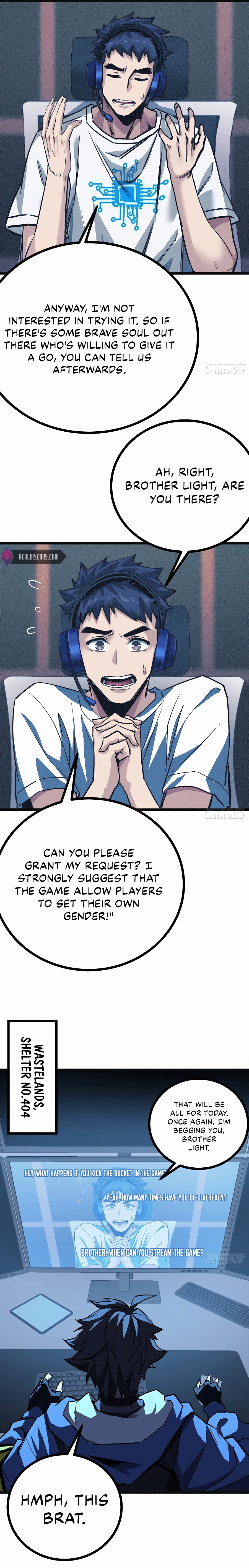 THIS GAME IS TOO REALISTIC Chapter 8 - page 11