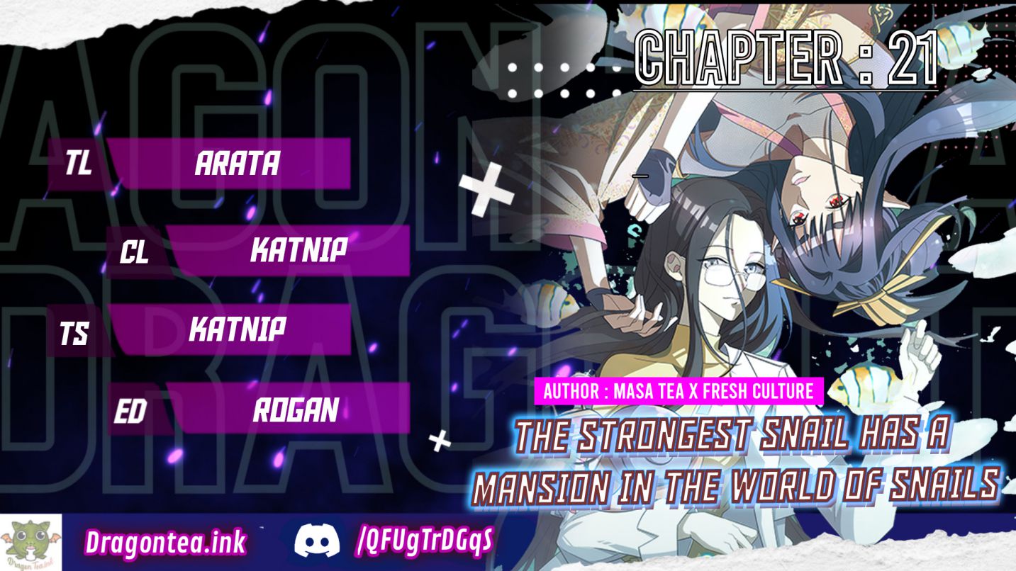 The Strongest Snail Has A Mansion In The World Of Snails chapter 21 - page 1