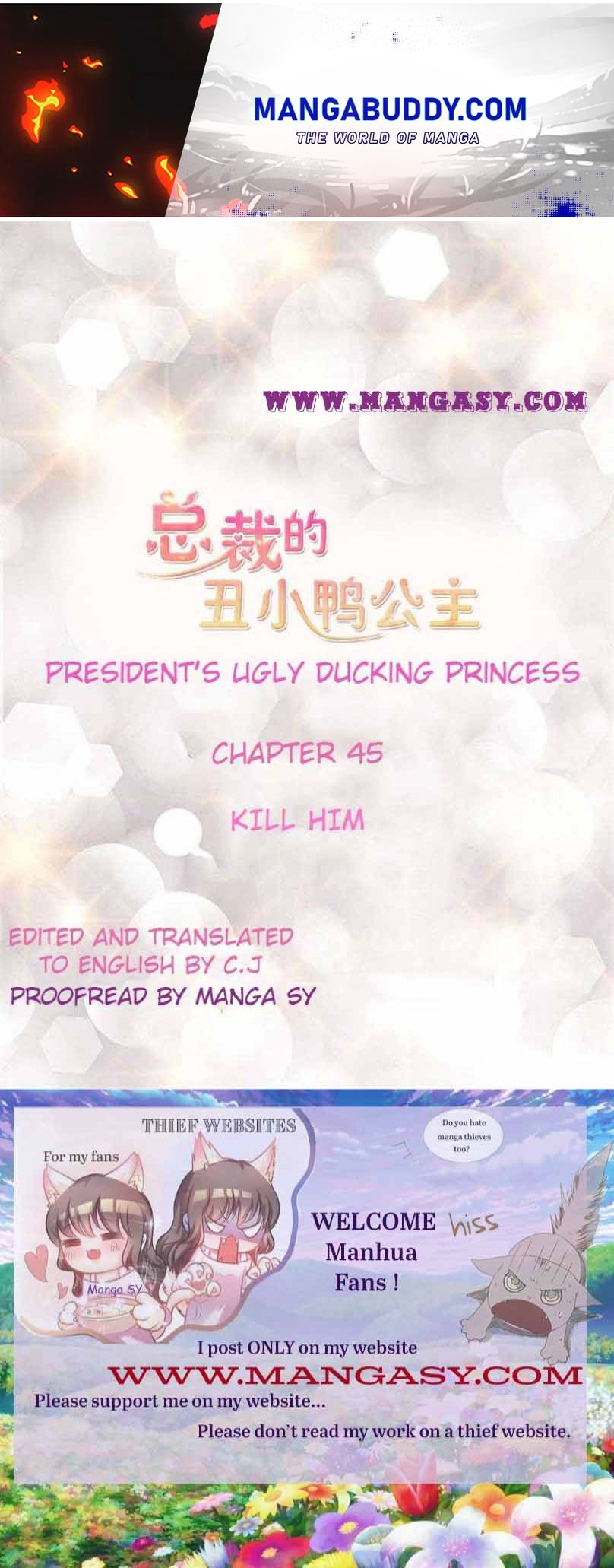 President’s Ugly Duckling Princess Chapter 45 - page 1