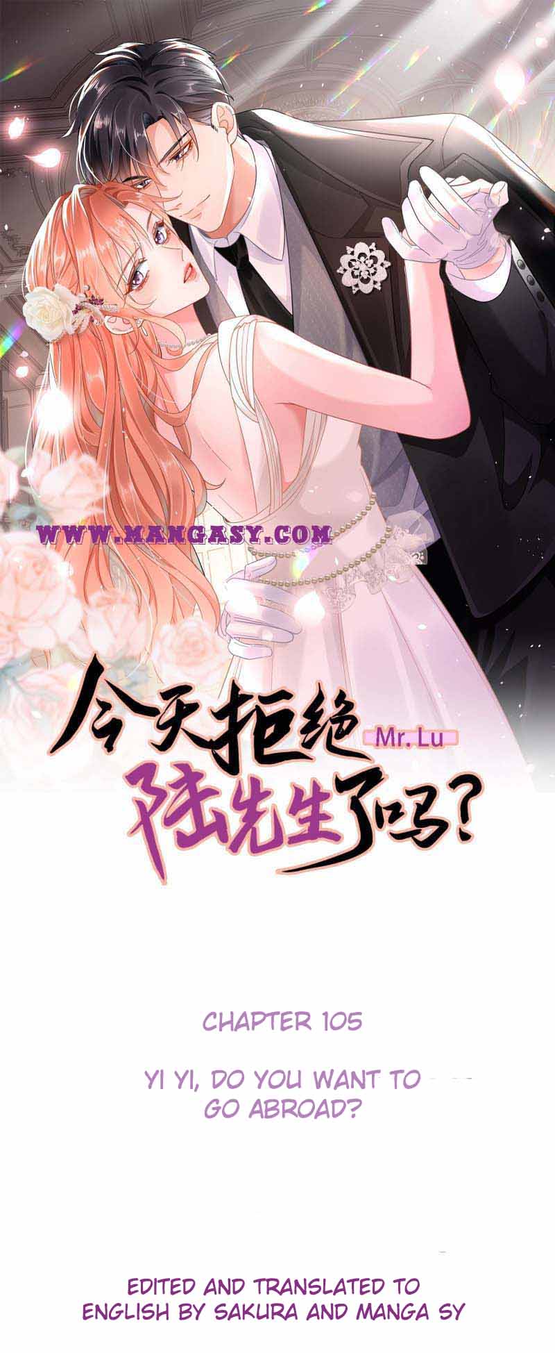 Did You Reject Mr.Lu Today? chapter 105 - page 1