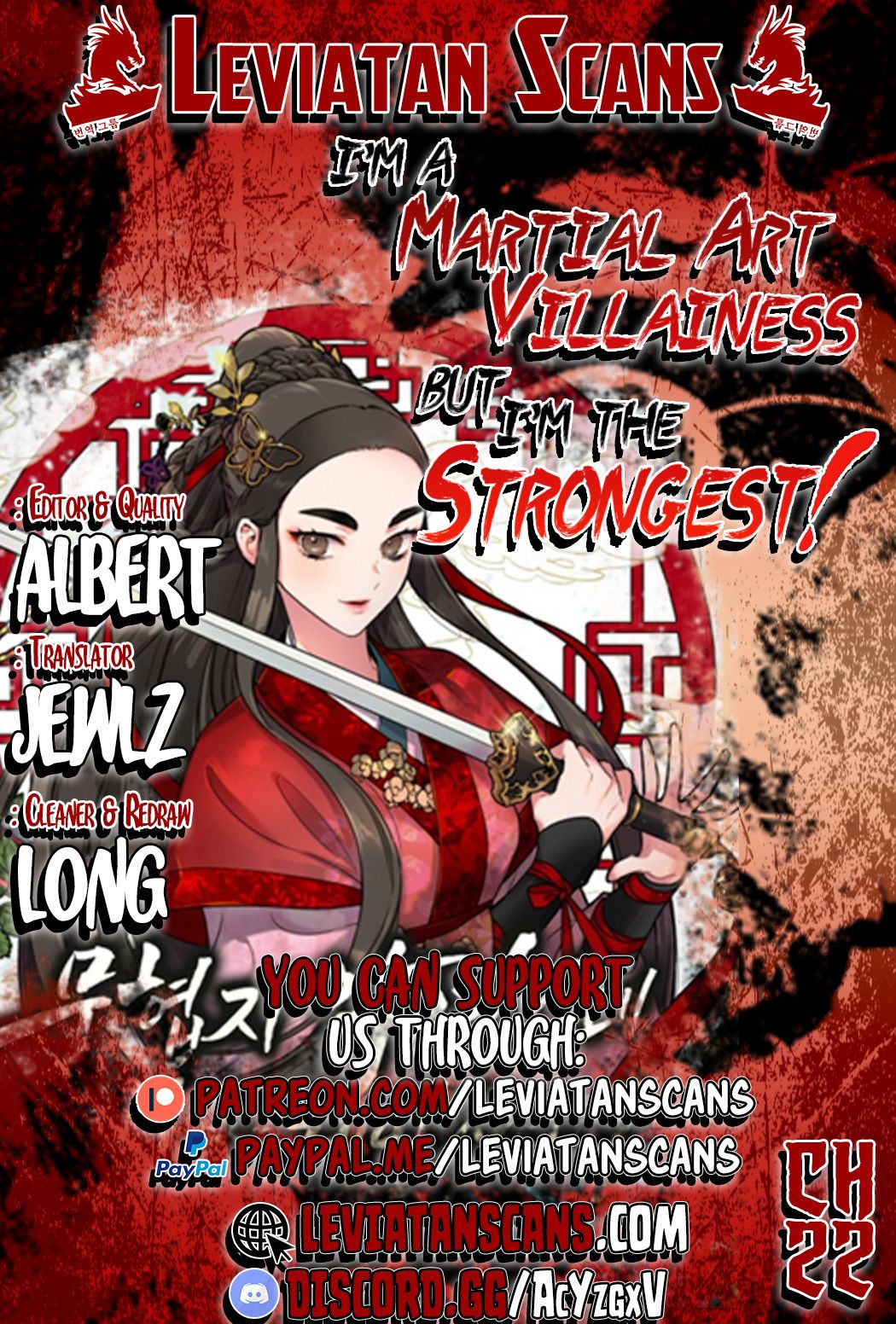 I’m a Martial Art Villainess but I’m the Strongest! Chapter 22 - page 1