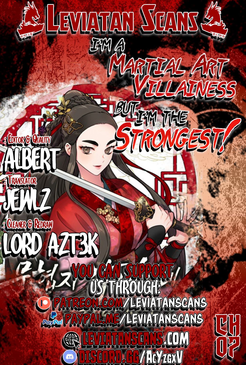 I’m a Martial Art Villainess but I’m the Strongest! Chapter 7 - page 1